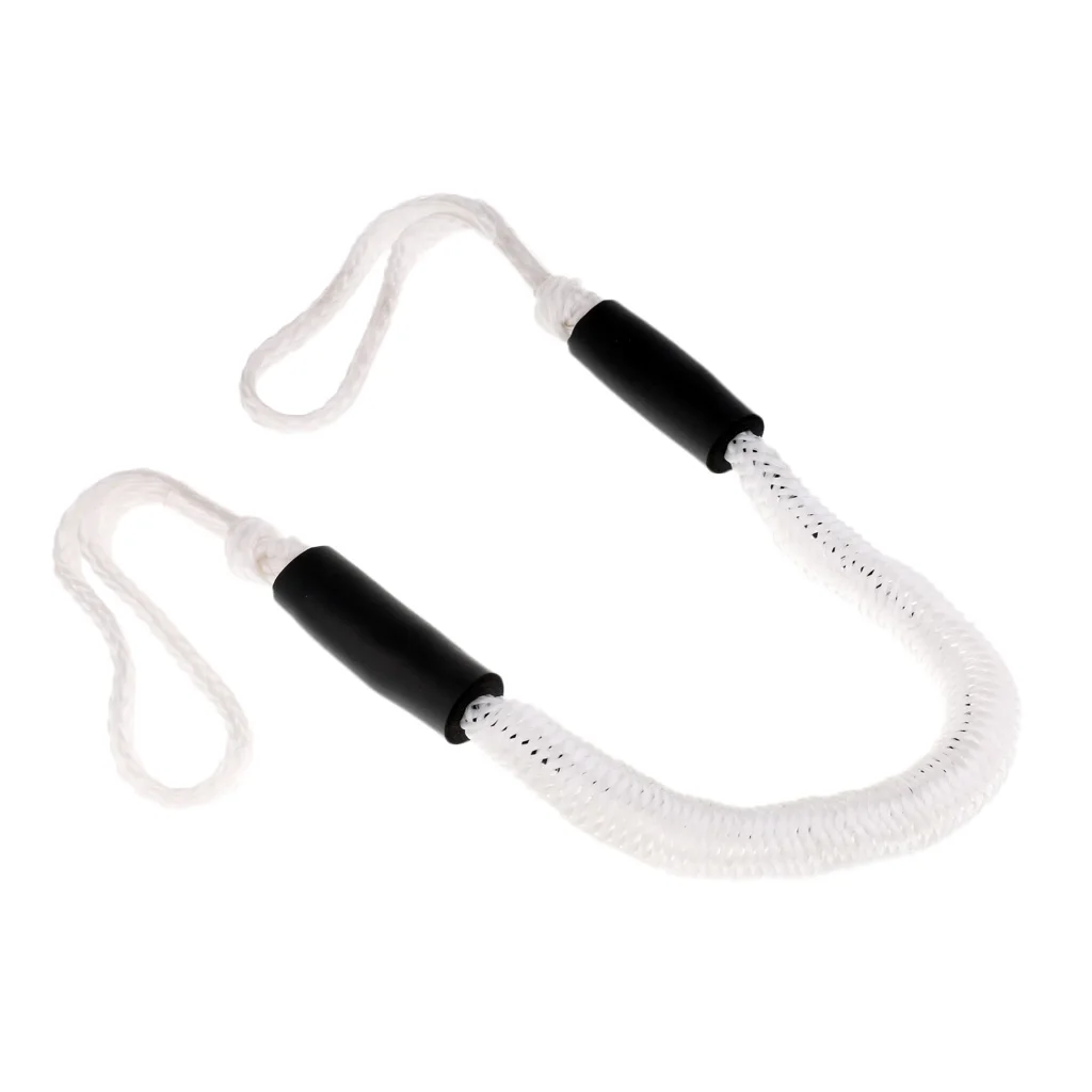 3.5ft Nylon Marine Bungee Dock Line/Boat Mooring Rope Bungee Tie Stretch for Swimming Diving Fishing Boating Yacht Accessories