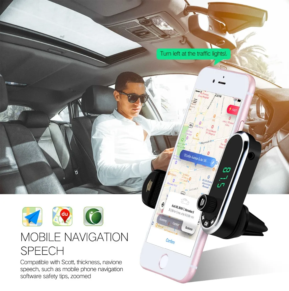 МАЛЫЙ ГЛАЗ Bluetooth автомобильный комплект громкой связи аудио fm передатчик