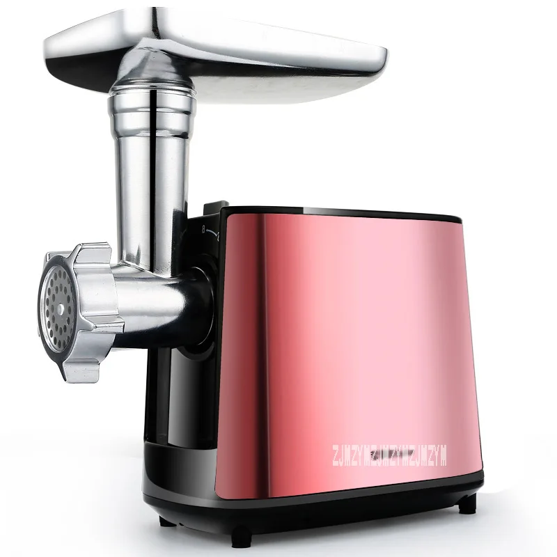 220V Fully Automatic Household Electric Meat Grinder Mincing Machine Stainless Steel Grinder