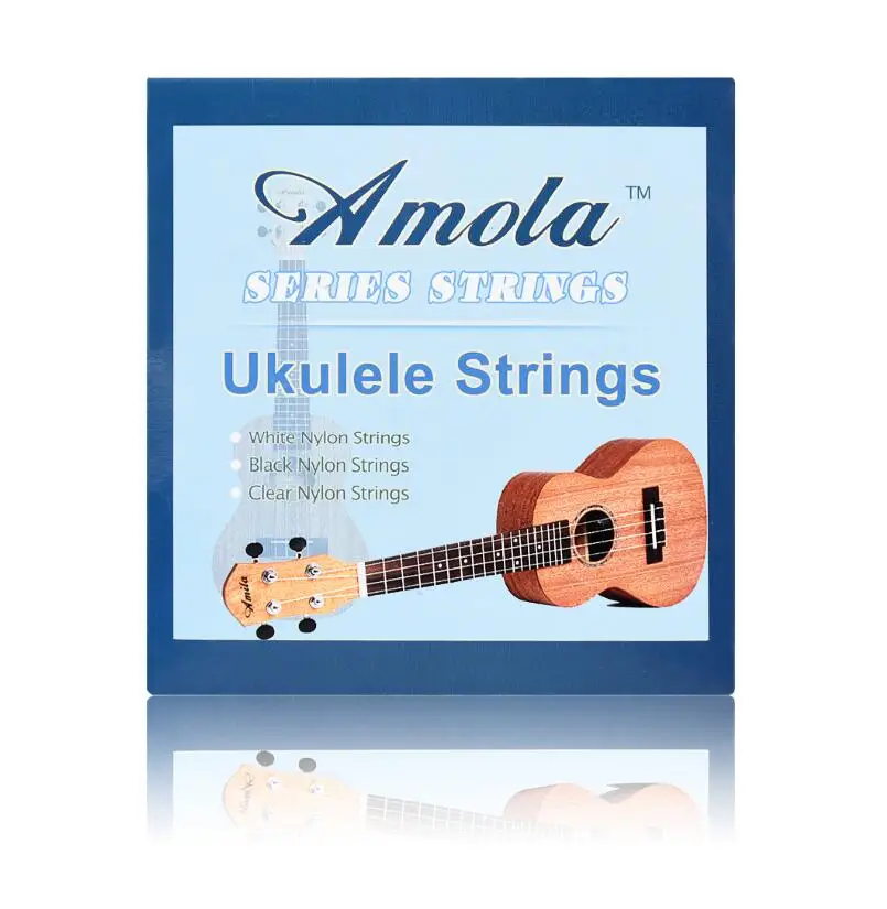Ukulele Strings white Nylon Or Clear Nylon Professional Uku 4 Strings