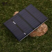 amzdeal 1.5W 12V Ploycrystalline Solar Panel Energy Power Plate Charge Professional Outdoor Travelling Powerbank Board DIY Cell