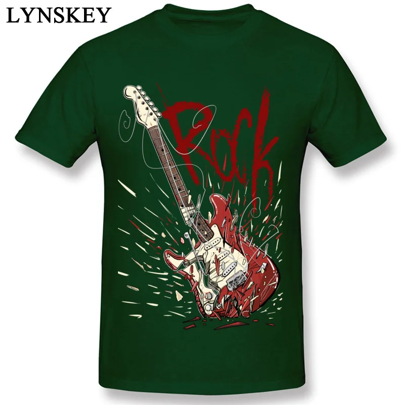 Round Collar Cotton T Shirts for Men Custom Summer Tops Shirt Short Sleeve Brand Rock Normal Clothing Shirt Top Quality dark green