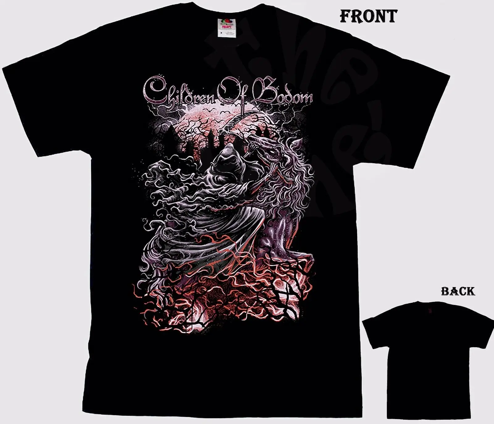 

CHILDREN OF BODOM- Finland melodic death metal band, T_shirt-SIZES:S to 3XL