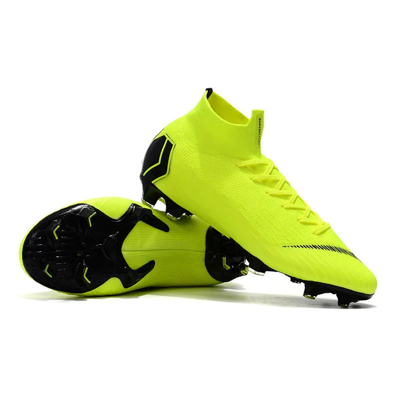 

Wholesale Price Football Boots Ququ Superfly V AG FG Soccer Shoes Mens Women VI Elite 360 Kids Outdoor Soccer Cleats Size 39-46