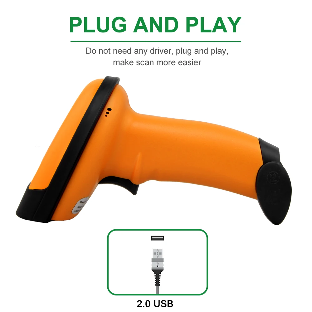 NETUM Hanheld 2D pdf417 Barcode Scanner USB Professional QR Bar Code Reader Scanning Advanced DataMatrix,PDF417 Code NT-1228