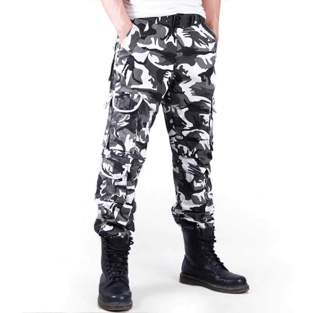 WildSurfer походные камуфляжные брюки военные тактические брюки мужская сумка с карманами Большие размеры брюки для походов Hombre тактильные WP99 - Цвет: K18 WP6031