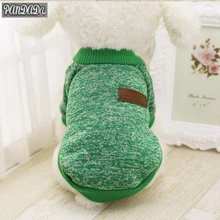 Puppy Dog Winter Warm Cotton Clothes Pet Cat Jacket Coat Hoodies Sweater Pet Big Size Clothing