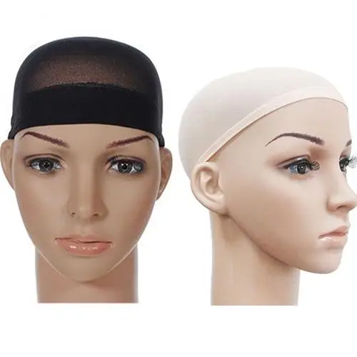 

2Pcs Wowen Mens Elastic Breathable Stretch Hair Wig Stocking Liner Cap Cosplay Snood