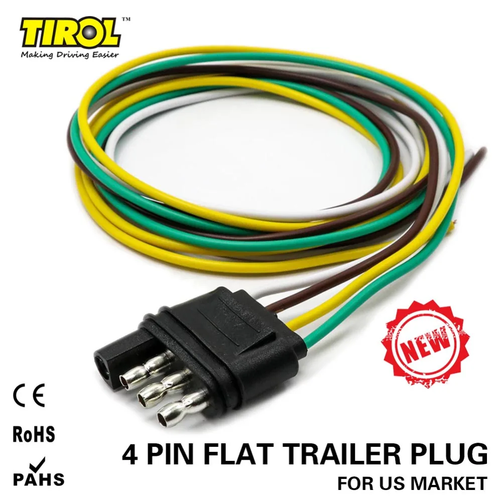 Curt 55050 Arnes De Cableado Para Remolque De 4 Pines Pa Curt 55050 Arnes De Cableado Para Remolque De 4 Pines Pa