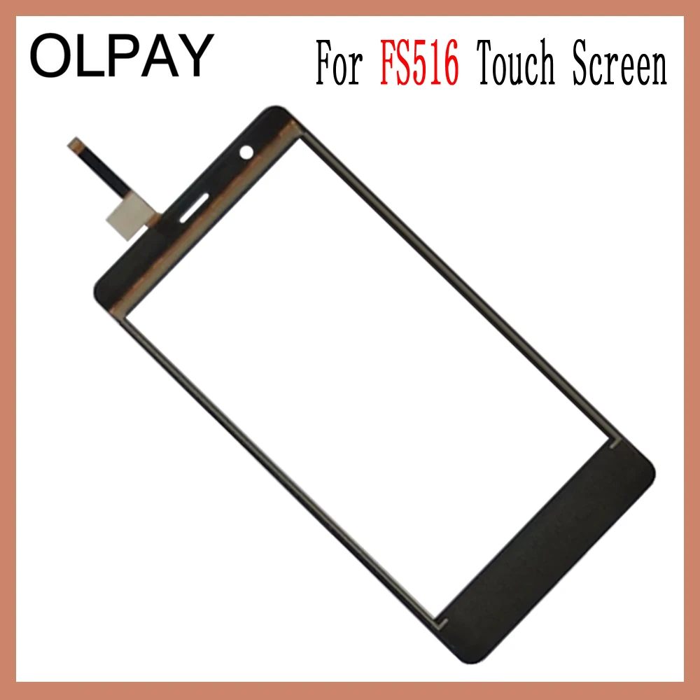 OLPAY 5,0 ''сенсорный экран для Fly cirрус 12 FS516 FS 516 сенсорная панель стекло сенсор сенсорный экран Замена Бесплатный клей+ салфетки