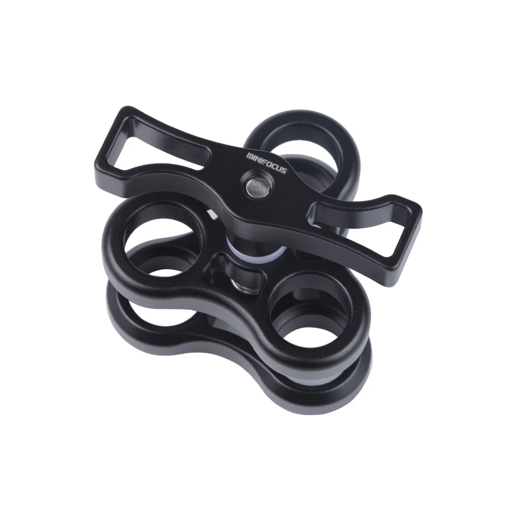 Dual Aluminum Alloy Clamp for Underwater Arm System Durable