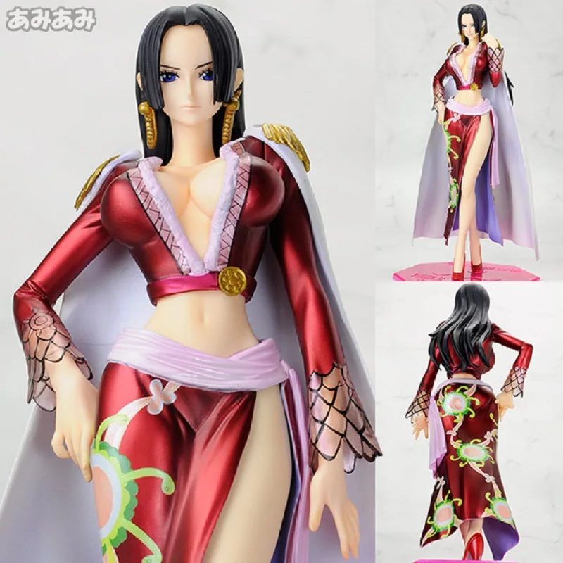 

2016 sell like hot cakes One piece hand do red pirates female emperor Boa Hancock action figure 25cm Furnishing articles