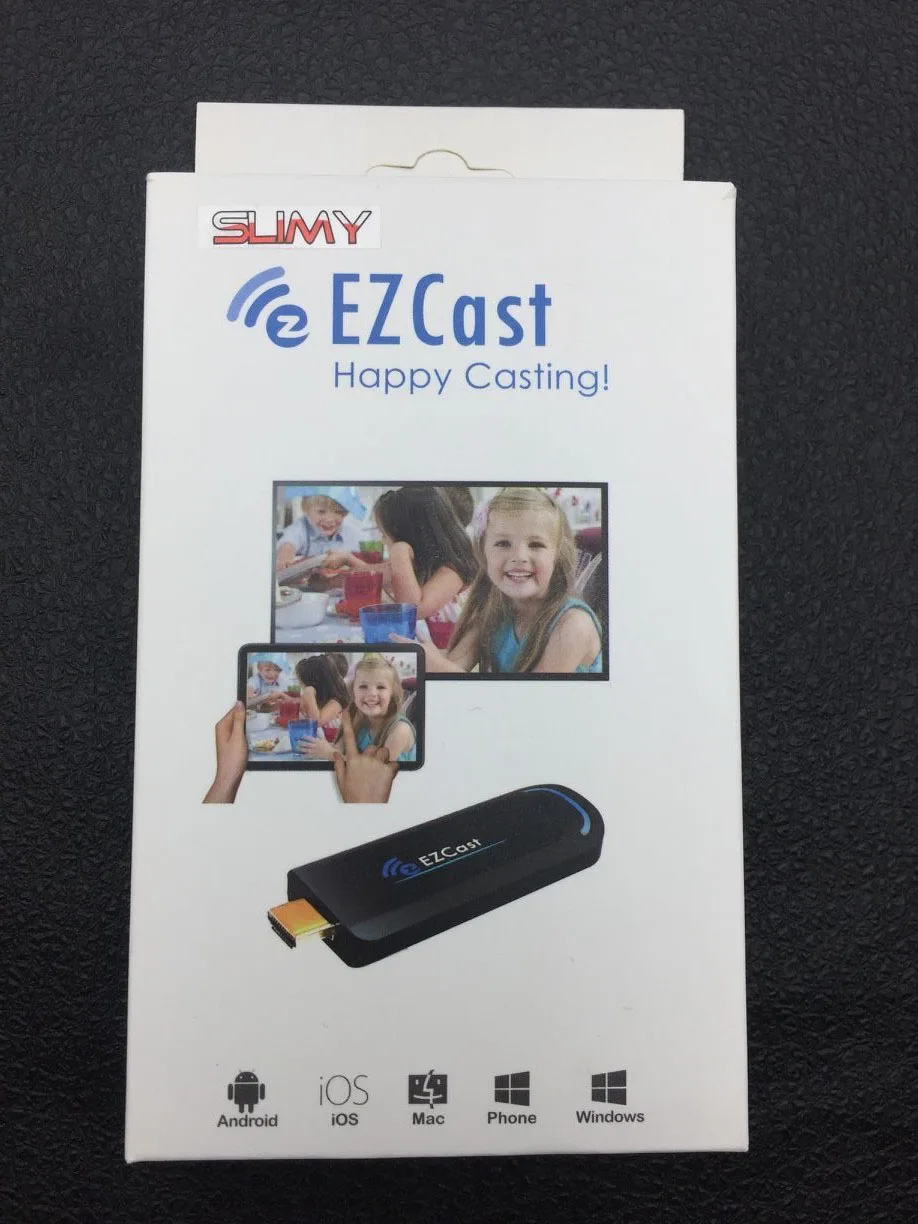 Ezcast 2,4 г 5 г ТВ палка ключ Anycast хром литой HDMI WiFi Дисплей приемник Miracast Google хром литой Мини ПК Android ТВ