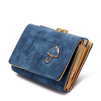 

New Arrivals Wallet Women Leather Short 2020 Fashion Leather Female Purse Luxury Brand Cute Luxury Ladies Leather Wallets Small