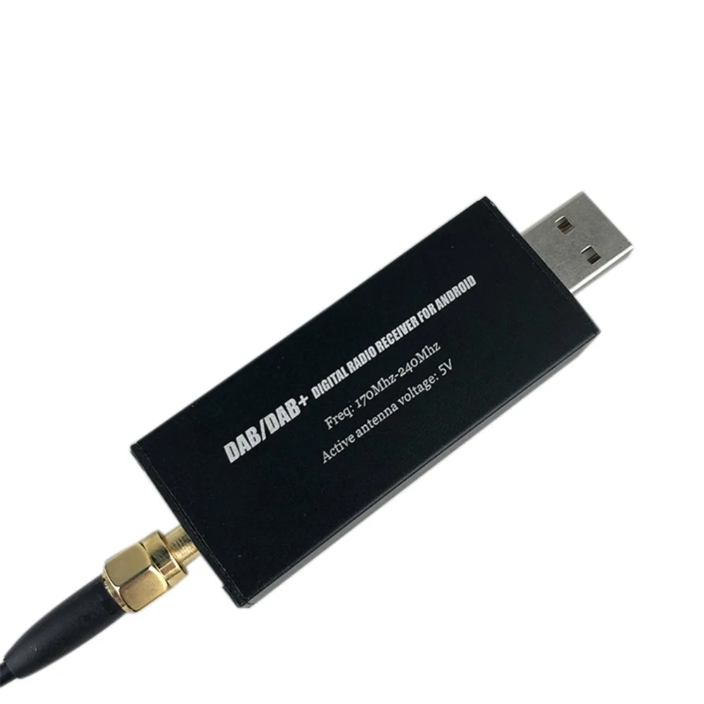 Универсальный DAB радио приемник DAB+ коробка USB палка автомобильный DAB Turner цифровое вещание с SMA антенна для Android автомобильный плеер