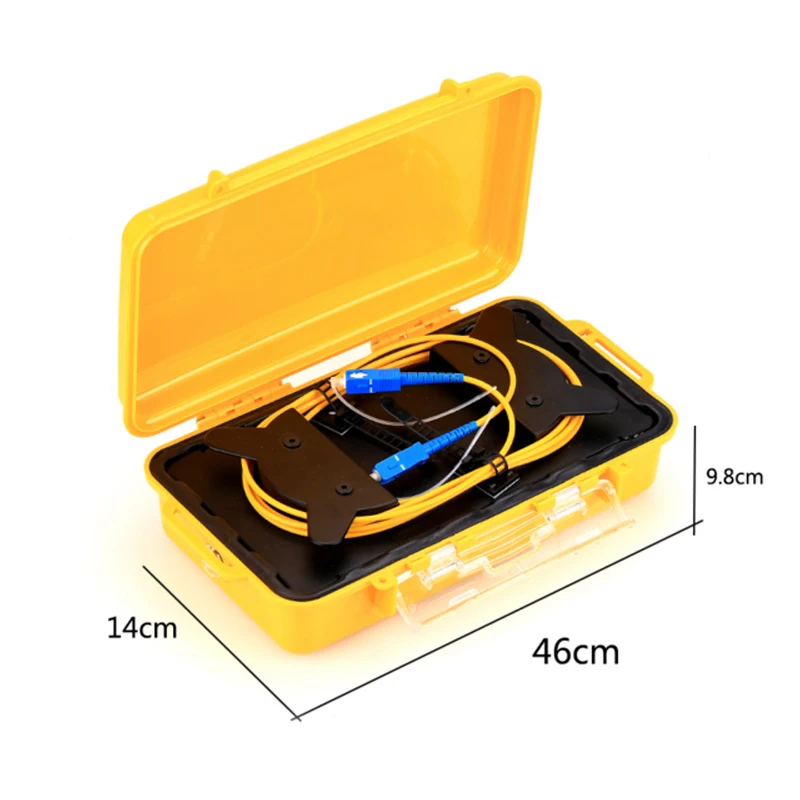 Sc upc одиночный режим 9/125um 1310/1550nm 1 км OTDR Волокно оптическое запуск кабельного Применение FTTH FTTB сети fttx