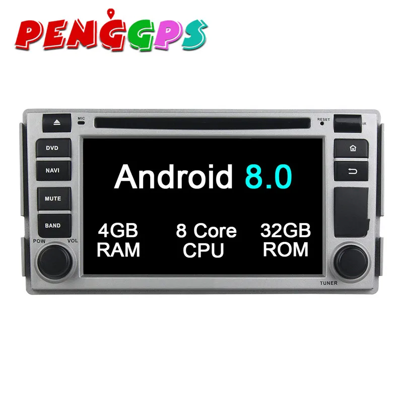 Perfect 2 din Android 8.0 7.1 Car DVD Player GPS Navigation Headunit For Hyundai Santa Fe 2006-2012 Multimedia Satnav Video IPS Screen 0