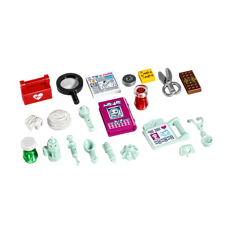 Najtaniej Przyjaciele Citys Heartlake Hospital City rysunek kompatybilny z przyjaciółmi 41318 klocki klocki zabawki świąteczne dla dzieci