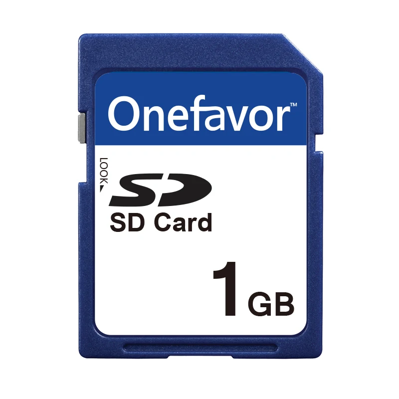 

Promotion! 5pcs/lot 1GB 2GB 4GB 8GB Onefavor SD Card Secure Digital Standard SD Memory Card,High Quality