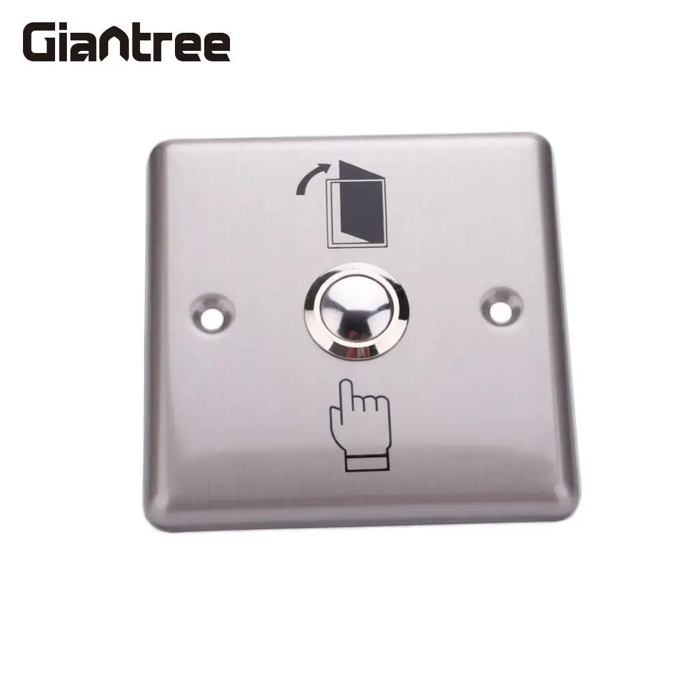 

Giantree New Doorbell button switch Doorbell sensor Push Release Panel Wall Pad Push Button Momentary Switch Home Protective