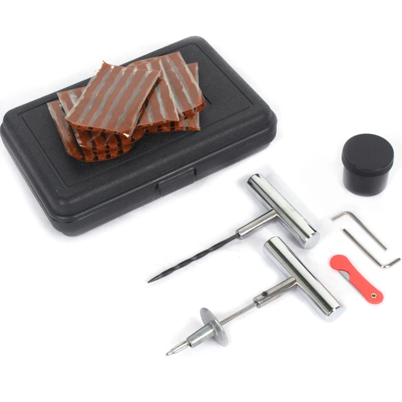 37pcs/sets Professional Tire Repair Kit Tyre Puncture Plug Repair Kit