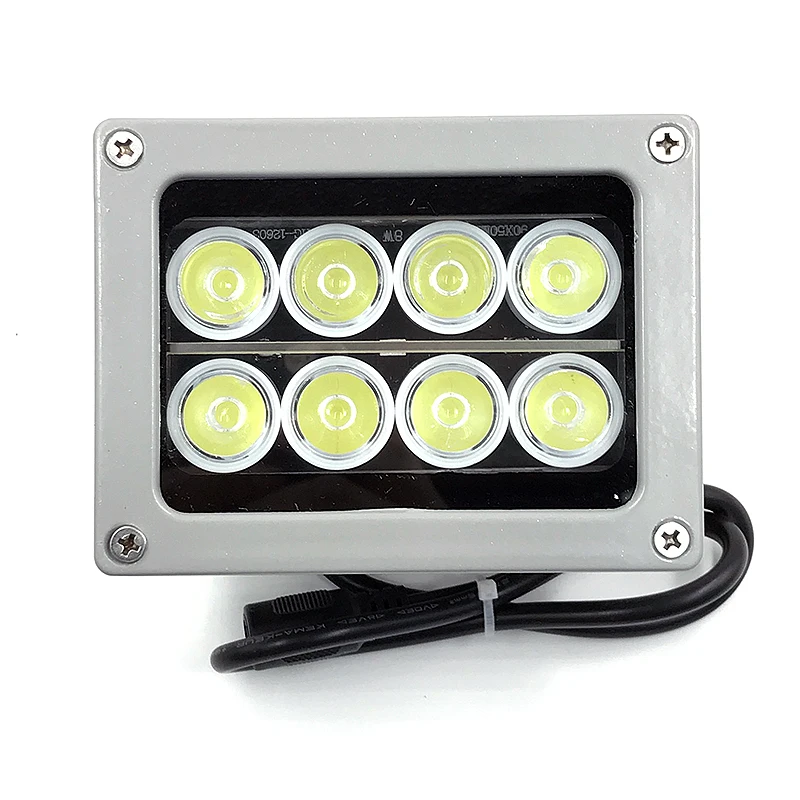 SMTSEC 8pcs LED 40m cctv high power ir infrared illuminator light lamp