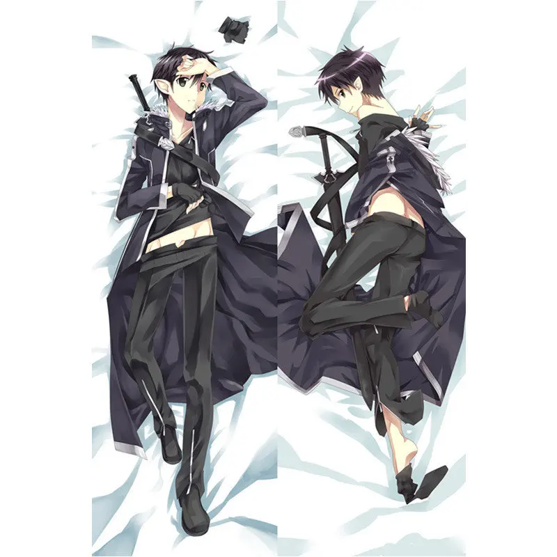 Anime Sword Art Online Yuuki Asuna Dakimakura Hugging Body Pillow Case Cover