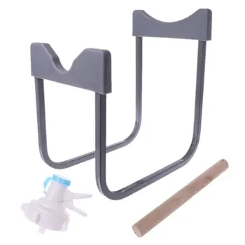 

Hot 5 Gallon Water Jug Bottle Cooler Dispenser Stand Rack Holder Non Slip With 55mm Valve Faucet Tap Spigot Detachable