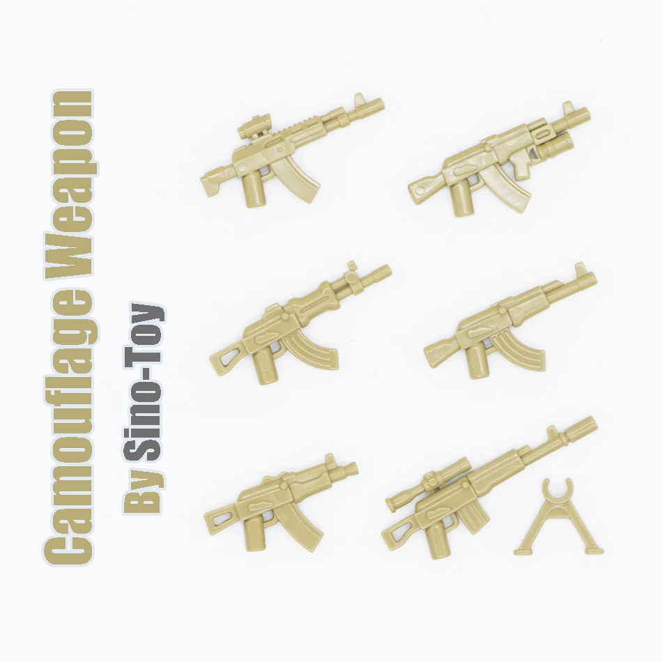 compatible lego ww2 military weapon