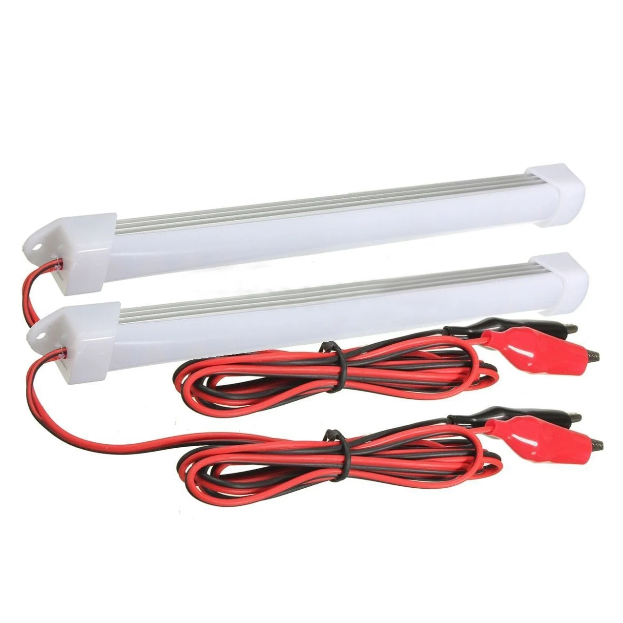 2x 12V Car LED SMD Interior Light Bar Tube Strip Lamp Van Boat Caravan Motorhome Cold White 2x 12V Car LED SMD Interior Light Bar Tube Strip Lamp Van Boat Caravan Motorhome Cold White