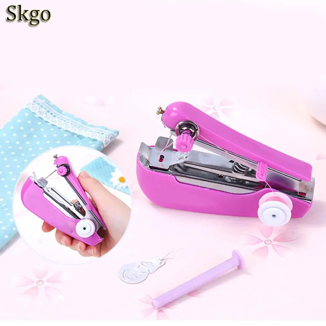 

New Multifunctional Hot Selling Mini Portable Small Sewing Machine Small Compact Hand Sewing Sartorius