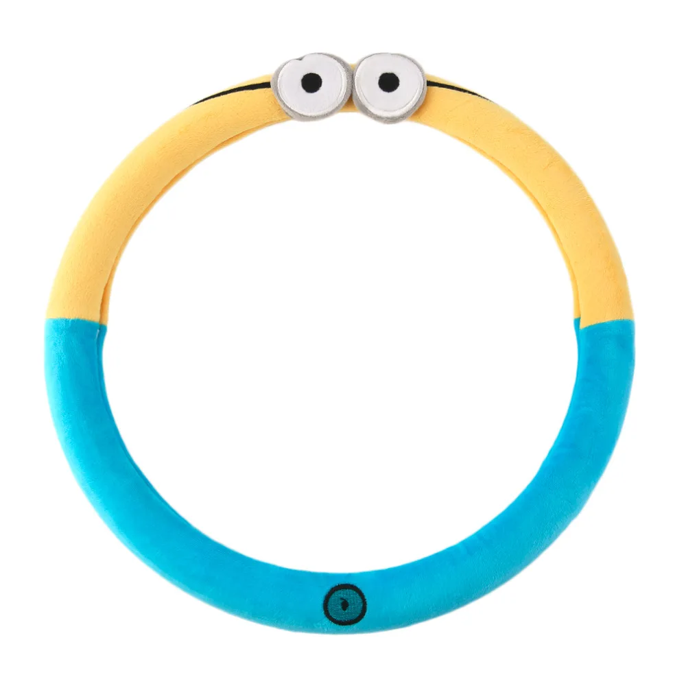 Fashion Car Steering Wheel Cover Cute Cartoon Universal Interior Accessories Set 16 Designs Car Covers Car-Styling Drop Shipping