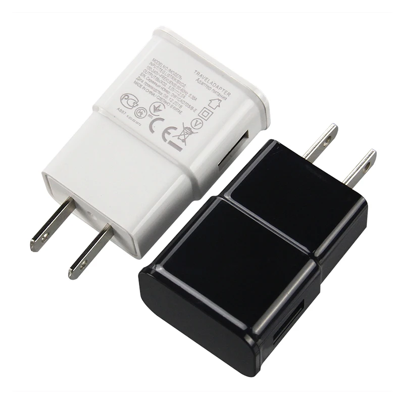 100 шт. в партии 5 2A 1A AC USB порт зарядное устройство 2 ампер адаптер Путешествия США