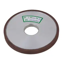 150 # Грит плоский диск прямо серебро 125x10x32 мм Алмазная Алюминевая смолы шлифовальный станок точильный камень с