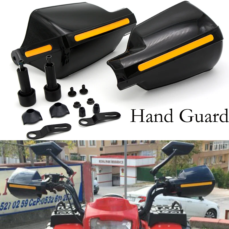 

Motorcycle Universal Hand Guards Black Motorcycle Hand Guards Protector Handlebar Guard For Yamaha FZY MT 07 MT 09 MT 03 R6 KTM