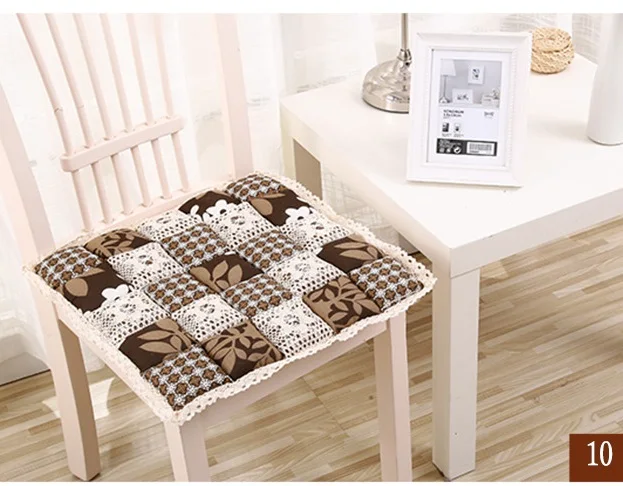 XinHuaEase, пасторальная подушка для сидения, для кухни, квадратный пол, подушки, домашний декор, толстая Подушка для офисного стула, скандинавский стиль - Цвет: 10