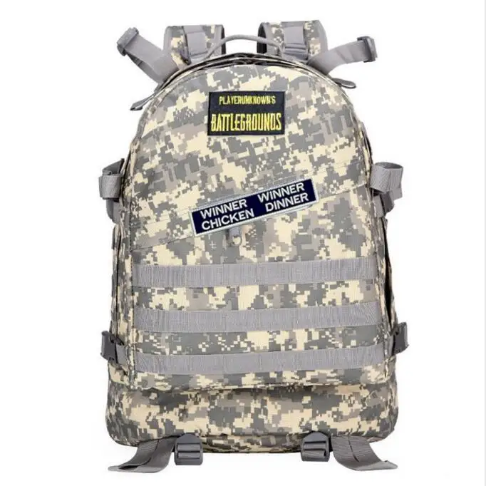  Playerunknown's Battlegrounds Pubg Winner Chicken Dinner Level 1-3 Instructor Backpack Multi-functi