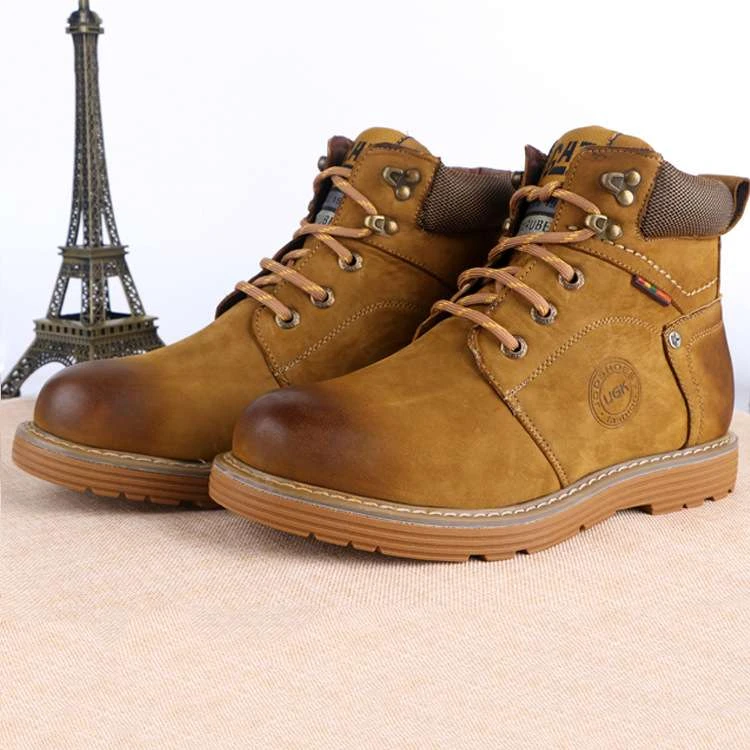 Nuevo llega Ji botas para hombre cuero atada zapatos bajos de herramientas de flujo termal del invierno 1446149277 coturno militar|shoe place card holders|shoe inserts heelsshoes running - AliExpress
