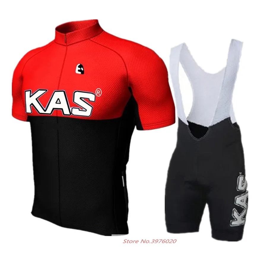 

cycling clothing men's sets summer 2018 KAS Cycling set Cycling Jersey Man Short sleeves bike jersey Clothing professional Fast