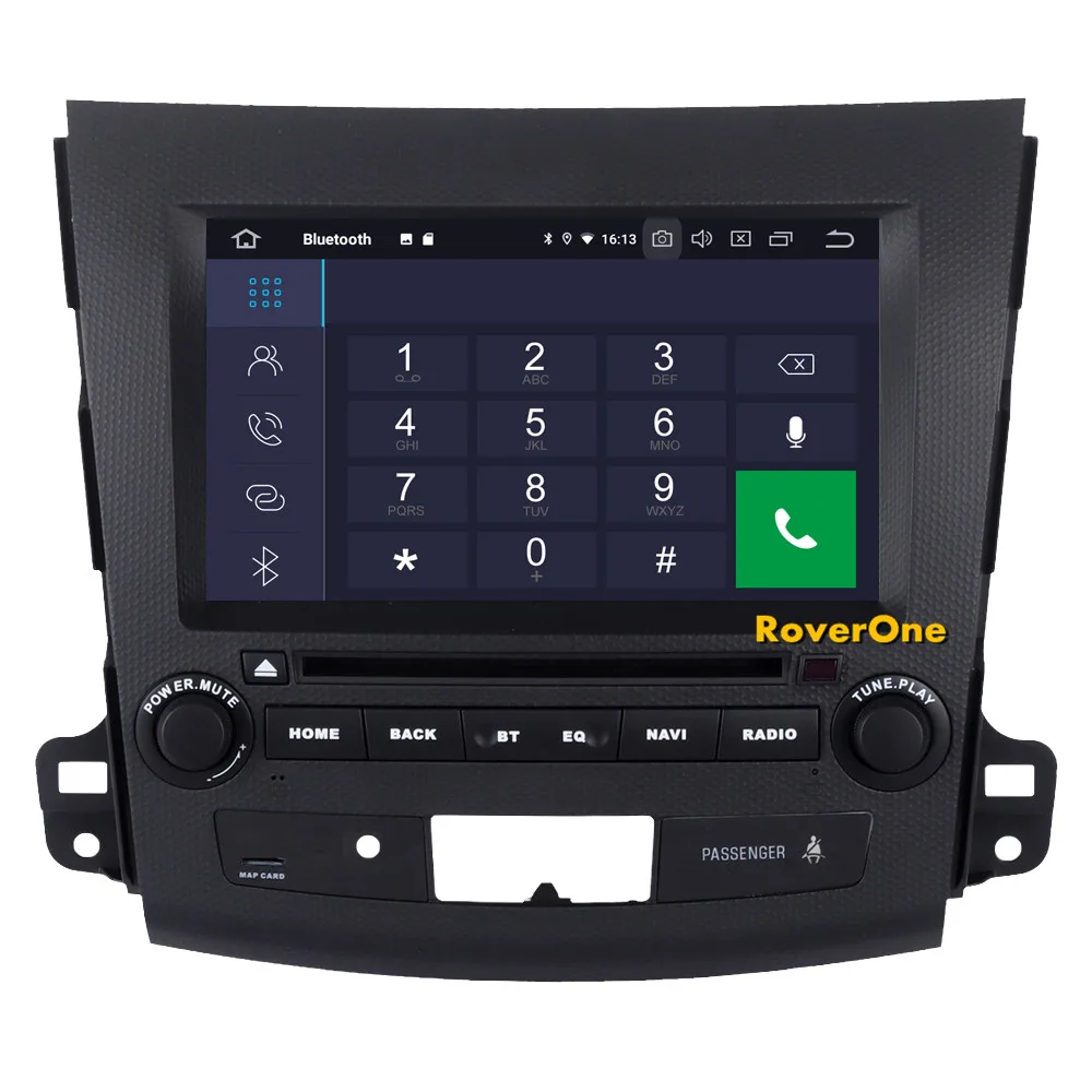 Best For Mitsubishi Outlander XL EX Android 9.0 2G+16G Quad Core Autoradio Car DVD Radio Stereo GPS Navigation Multimedia Player 8