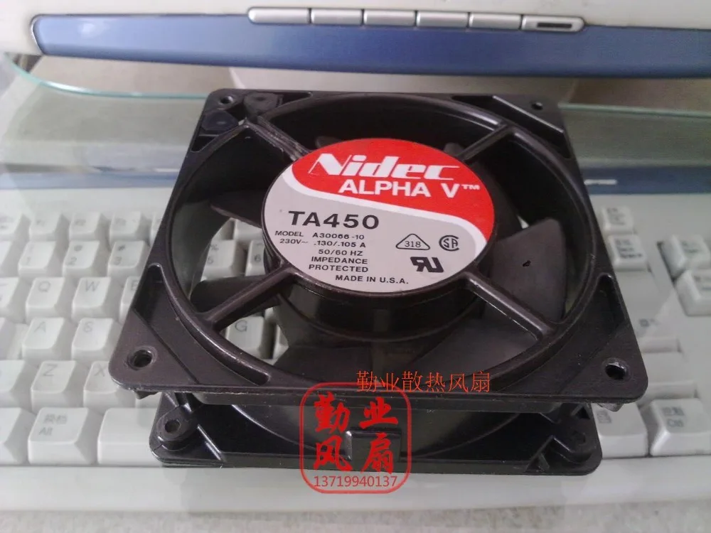 Вентилятор охлаждения сервера Nidec A30066 10 TA450 AC 230 в A x 38