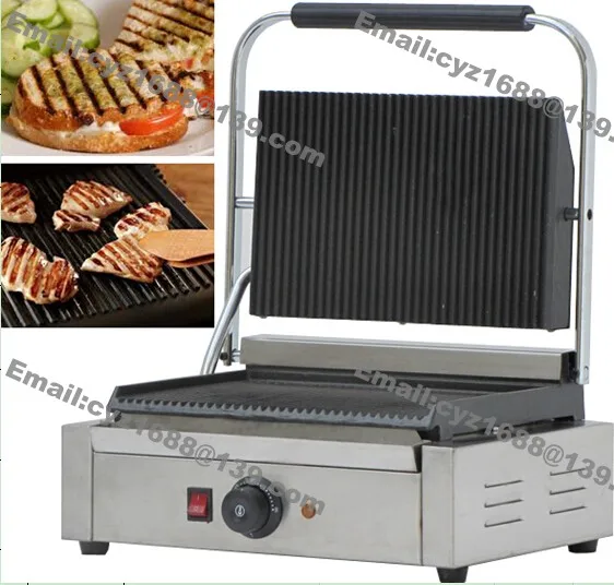 Free Shipping 220v Electric Heavy Duty Commercial Sandwich