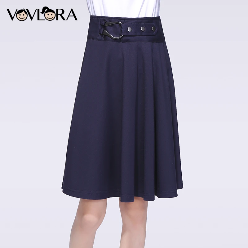 

Kids School Skirts Knitted Solid Elastic Waist Children Skirt Knee-Length A-Line Girls Clothes Casual Size 9 10 11 12 13 14 Year