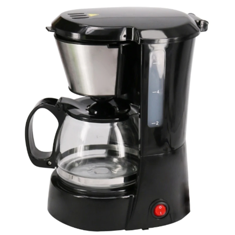 650 мл электрическая автоматическая капельная Кофеварка кофе-машина для домашнего использования кофейник мини американская капельная