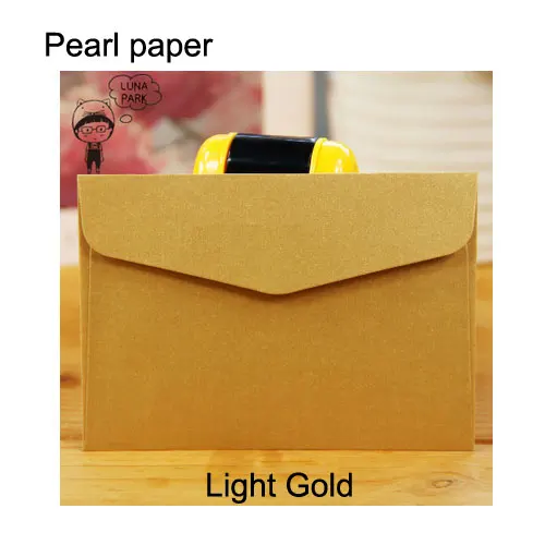 10*7 см 100x70 мм Цветные перламутровые офсетные бумажные конверты Простая любовь ретро Пряжка декоративный конверт маленький бумажный конверт - Цвет: Pearl paper