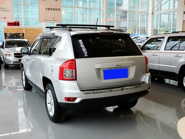 Поперечные рейки на крышу черного цвета для Jeep Compass 2011 2012 11 12|black roof rack|jeep compass 2011jeep |