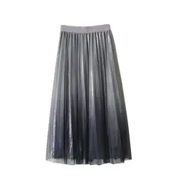 Для женщин длинные Тюлевая юбка-пачка принцессы Милые юбки вечерние пляжные нескольких слоев юбка 2019 Новый Расширенный диапазон размеров