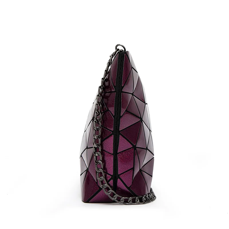 2018 новые модные женские туфли геометрический Crossbody Сумка Женская ромб цепи мешок