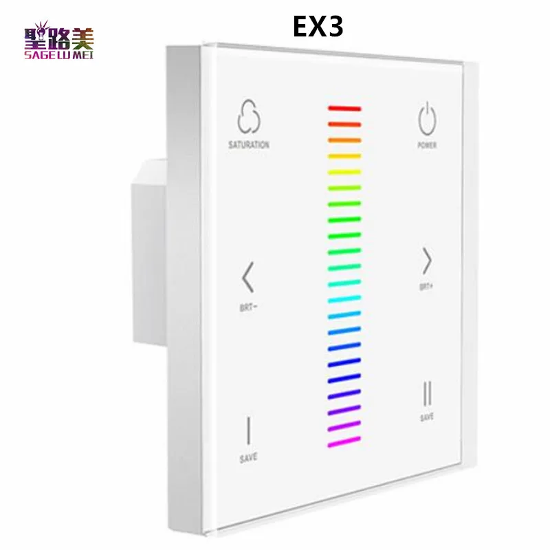EX1/EX1S/EX2/EX3/EX3/EX4/EX4S AC100V 240V РФ 2 4 GHZ приглушить/КТ/RGB настенный светодиодный