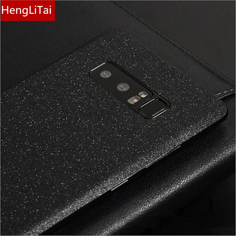 

Colorful flash point matte Protective Film Wrap Skin Cellphone back paste Protective Ice Film Sticker For Samsung Galaxy Note 8